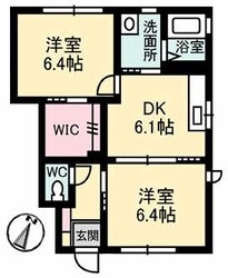 ヴィラ　エスペランス　Ⅱの物件間取画像